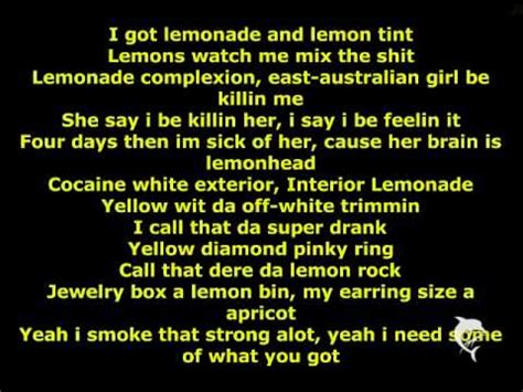 gucci mane lemonade lyrics|gucci mane lemonade the making.